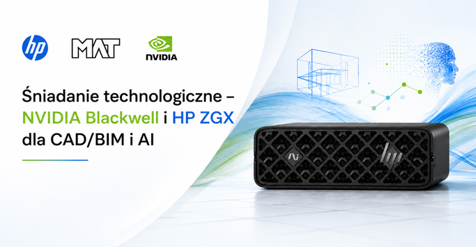 NVIDIA Blackwell i HP ZGX AI Station dla CAD/BIM i AI – zapraszamy na śniadanie technologiczne w Krakowie